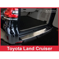 захисна накладка на бампер із загином Toyota Land Crusier