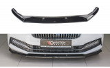 Тюнінг накладка переднього бампера Skoda Superb Mk3 FL вар. 2