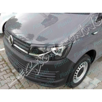 накладки на фари (війки) VW T6 Transporter абс-пластик