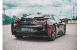 Дифузор заднього бампера BMW I8 з вертикальними ребрами