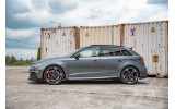 Дифузори під бічні пороги з накладками Racing Audi RS3 8V Sportback