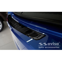 Захисна накладка на задній бампер Skoda Octavia IV чорна