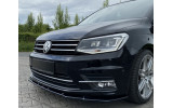 Спойлер переднього бампера Volkswagen Caddy MK3 рестайл