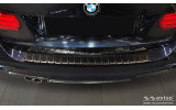 Захисна накладка на борт заднього бампера BMW 3 F31 Touring чорна