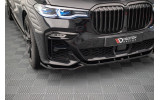 Тюнінговий дифузор під передній бампер BMW X7 M G07 вер. 3