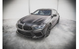 Дифузор переднього бампера із накладками BMW M8 Gran Coupe F93 вер. 1