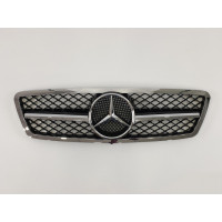 решітка радіатора в Mercedes C-Class W203 (SL Black)