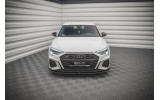 Тюнінговий дифузор переднього бампера Audi S3/A3 S-line 8Y вер. 1