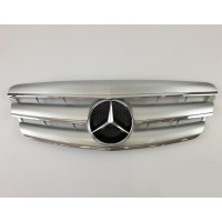 сіра тюнінгова CL-Look решітка для Mercedes S-Class W220