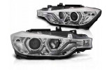 Світлодіодні фари тюнінг BMW 3 F30 / F31 2011-2015 DRL LED ANGEL EYES