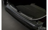 чорне листя на задній бампер з нержавіючої сталі Honda Jazz 5 Crosstar