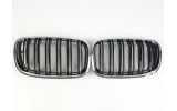 подвійні решітки (ніздрі) для BMW X5 E70/X6 E71 (M-Look)