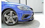 Дифузор переднього бампера VW Golf 7 версія R/R-Line FL