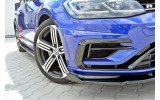 Дифузор переднього бампера VW Golf 7 версія R/R-Line FL