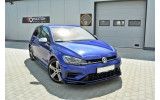 Накладка переднього бампера VW Golf 7 рест. R/R-Line вер. 2