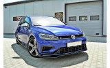 Накладка переднього бампера VW Golf 7 рест. R/R-Line вер. 2