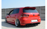 Накладка на спойлер кришки багажника VW Golf MK6 GTI/R