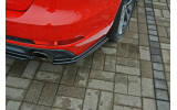 Бічні накладки на задній бампер Audi A4 B9 Avant S-line