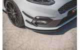 Дифузор Racing Durability на передній бампер Ford Fiesta MK8 ST/ST-line