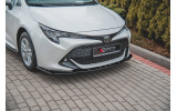 Тюнінгова накладка на передній бампер Toyota Corolla XII