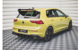 Центральна накладка на задній бампер Racing VW Golf 8 GTI Clubsport