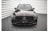 Накладка переднього бампера Mercedes GLC Coupe C253 AMG-line рестайл