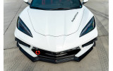 Дифузор на передній бампер Chevrolet Corvette C8