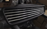 Тюнінг решітка радіатора Audi A4 B5 хром смужки
