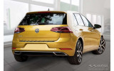 планка STRONG для захисту заднього бампера VW Golf 7 хетчбек