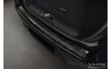 чорне захисне листя на задній бампер Opel Astra 6 L Hatchback