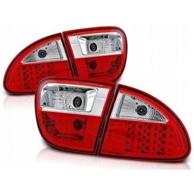 Світлодіодні ліхтарі задні SEAT LEON 1 червоно-білі