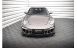 Дифузор під передній бампер Porsche 911 Carrera GTS 997 рестайл вер. 1