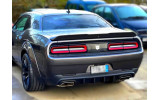 Дифузор заднього бампера Dodge Challenger IKON Style