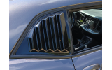 Накладки-жалюзі на бічні вікна Dodge Challenger (2008-2022) v2