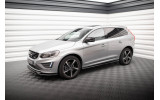 Тюнінгові накладки на пороги Volvo XC60 Mk1 R-Design рестайл