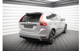 Бічні накладки на задній бампер Volvo XC60 Mk1 R-Design рестайлінг