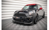 Нижня накладка на передній бампер Mini Cooper R56 John Cooper Works вер. 3