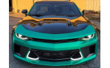 Грати в бампер Chevrolet Camaro (2016-2018 SS) 50th Anniversary led