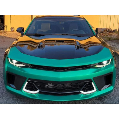 Грати в бампер Chevrolet Camaro (2016-2018 SS) 50th Anniversary led