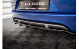 Тюнінгова накладка на задній бампер Renault Megane MK3 GT Line Grandtour післярестайл