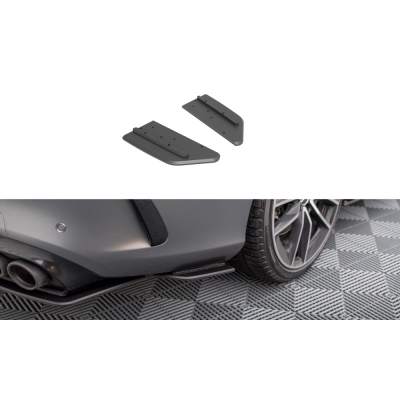 Бокові накладки на задній бампер Street Pro Mercedes-AMG C43 Coupe C205 рестайл