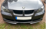 Накладки переднього бампера BMW E90 дорестайл