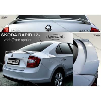 спойлер багажника Skoda Rapid фірми Stylla var.2