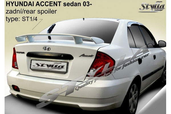 спойлер багажника високий Hyundai Accent sedan