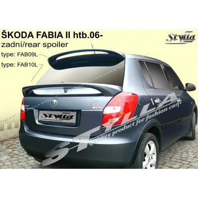 спойлер Skoda Fabia II htb (2006-...) нижній