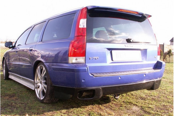 накладка (спідниця) задня Volvo V70 (2004-2007)