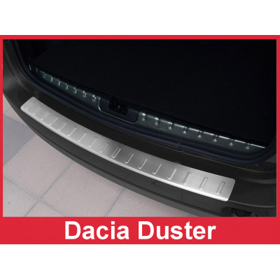 Накладка на бампер із загином Dacia Duster (2010-...)