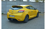 Центральний задній дифузор бампера Renault Megane III RS