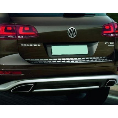 Накладка заднього бампера VW Touareg II