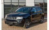 хром накладки на фари Jeep Compass